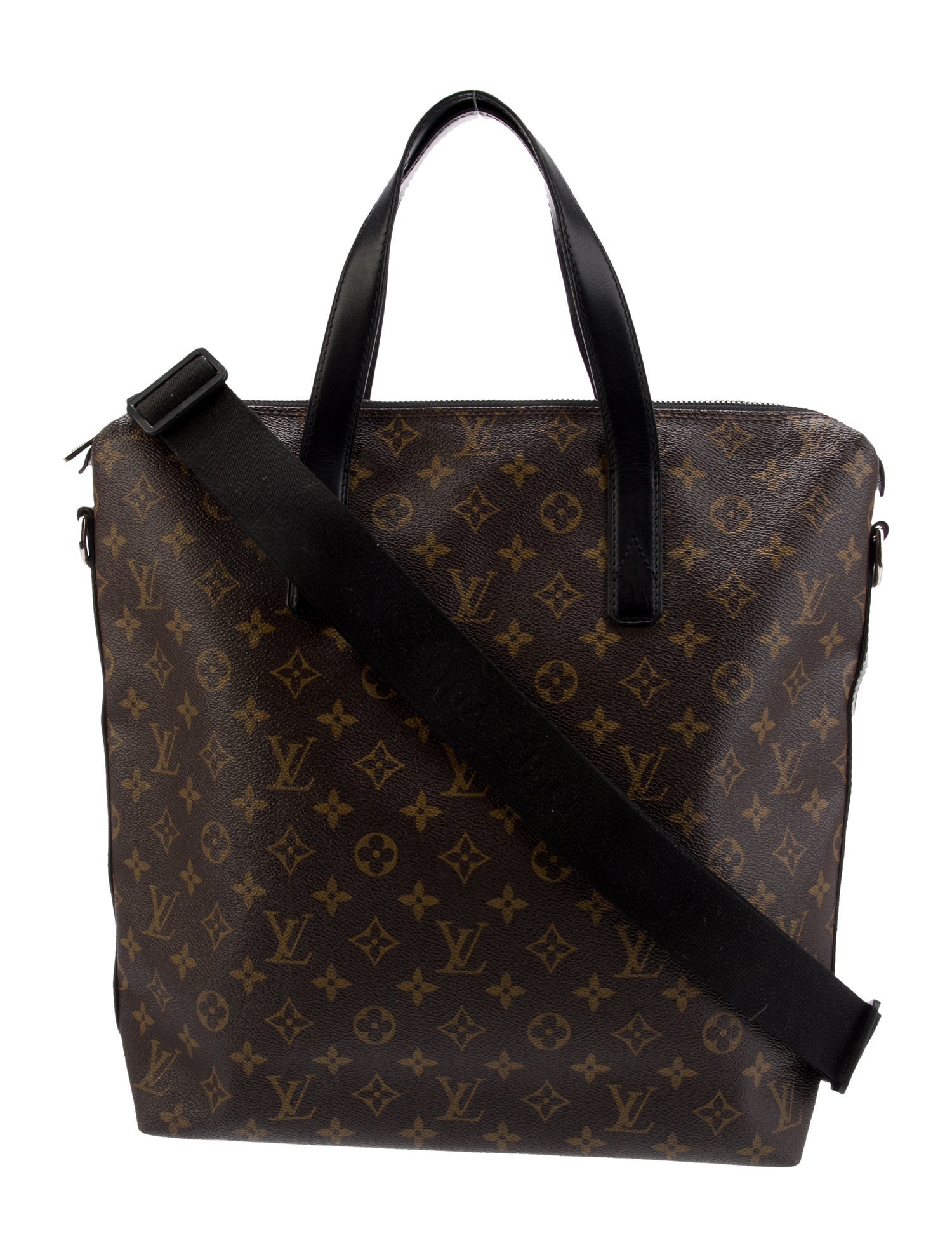 Louis Vuitton Coated Canvas Monogram Macassar Kitan w/ Strap