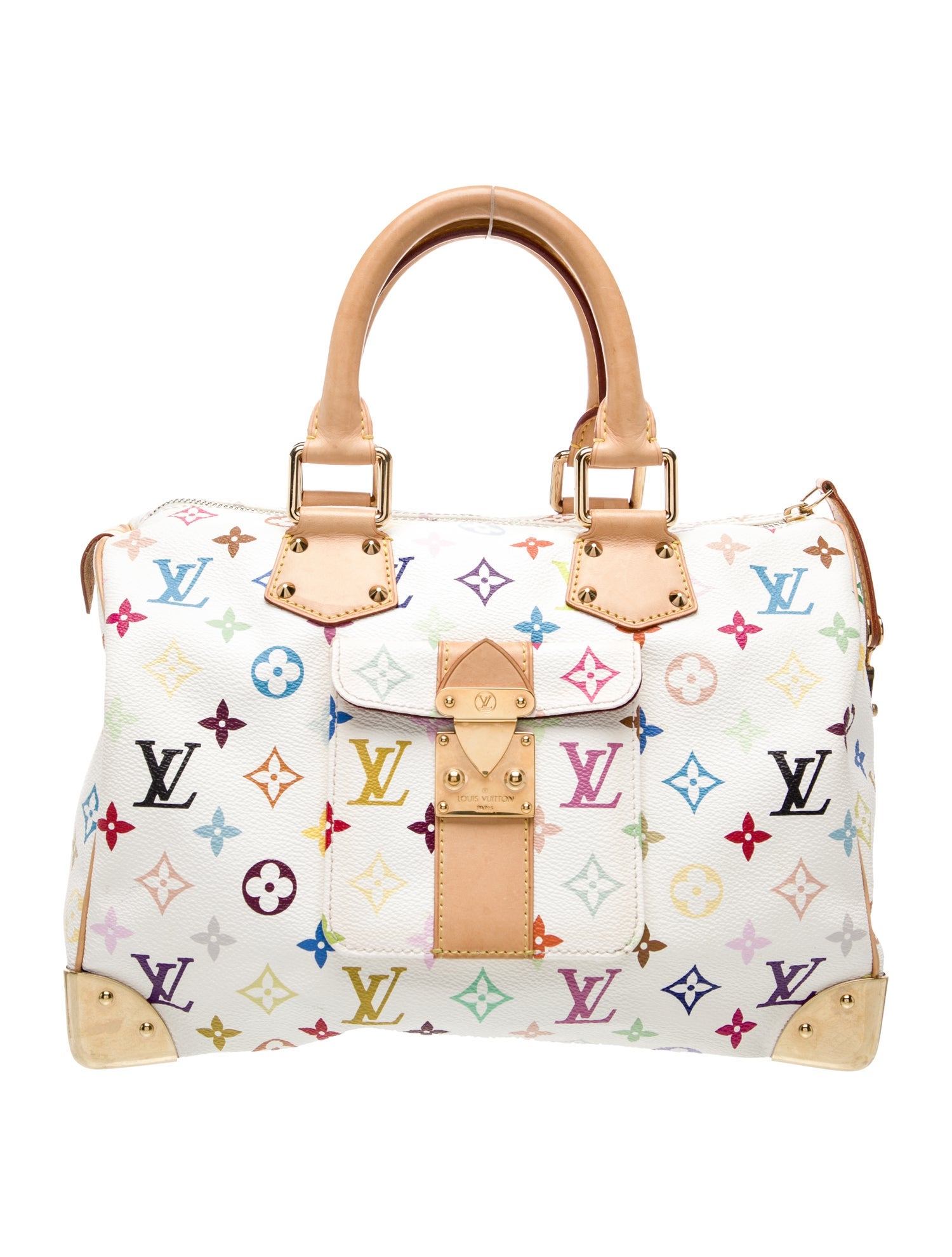 Louis Vuitton Multicolore Monogram Speedy 30 Vintage