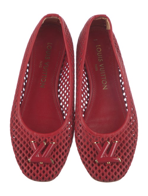 Louis Vuitton Leather Flats