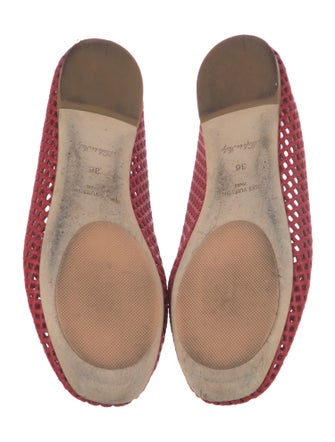 Louis Vuitton Leather Flats