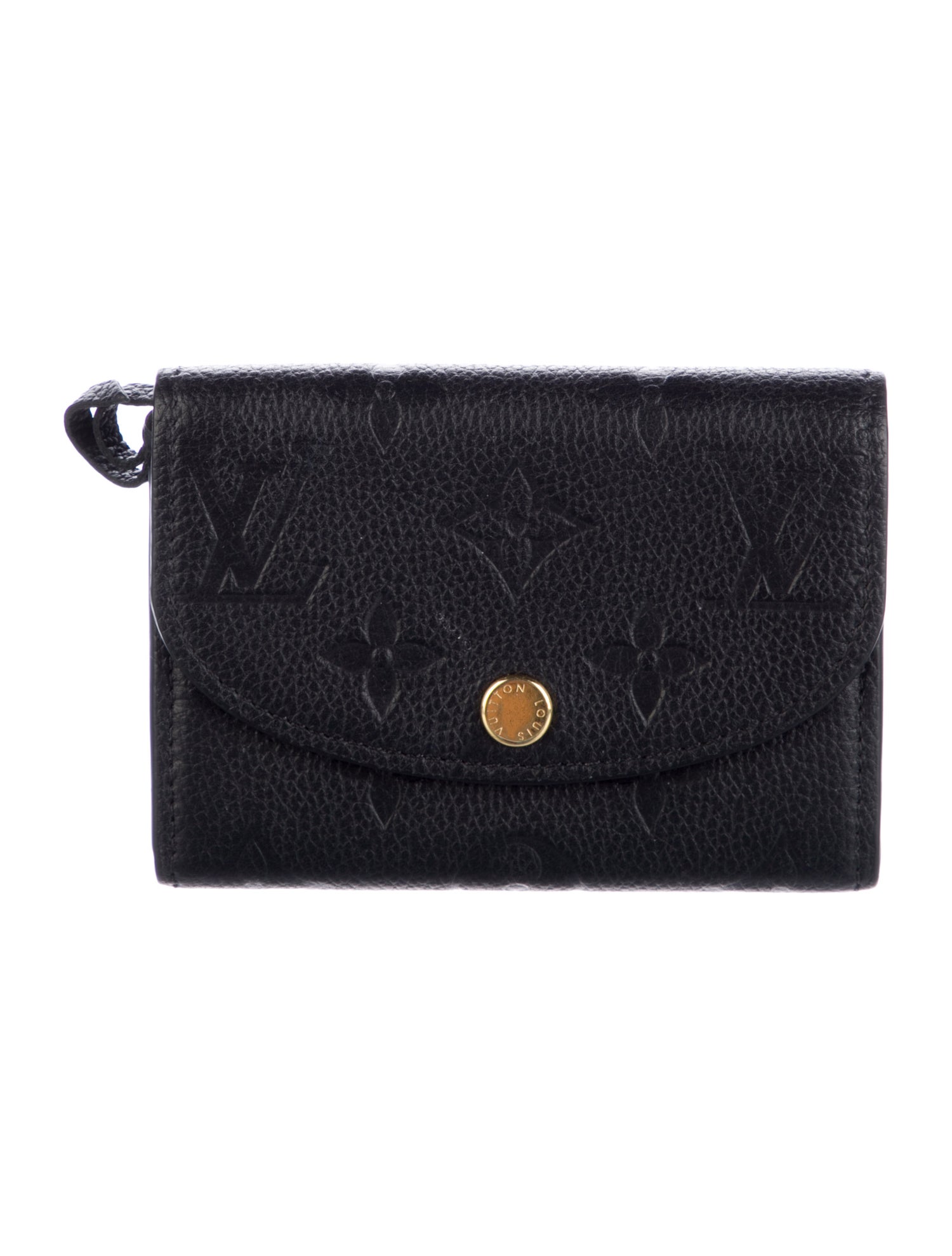 Louis Vuitton LV Monogram Empreinte Leather Compact Wallet