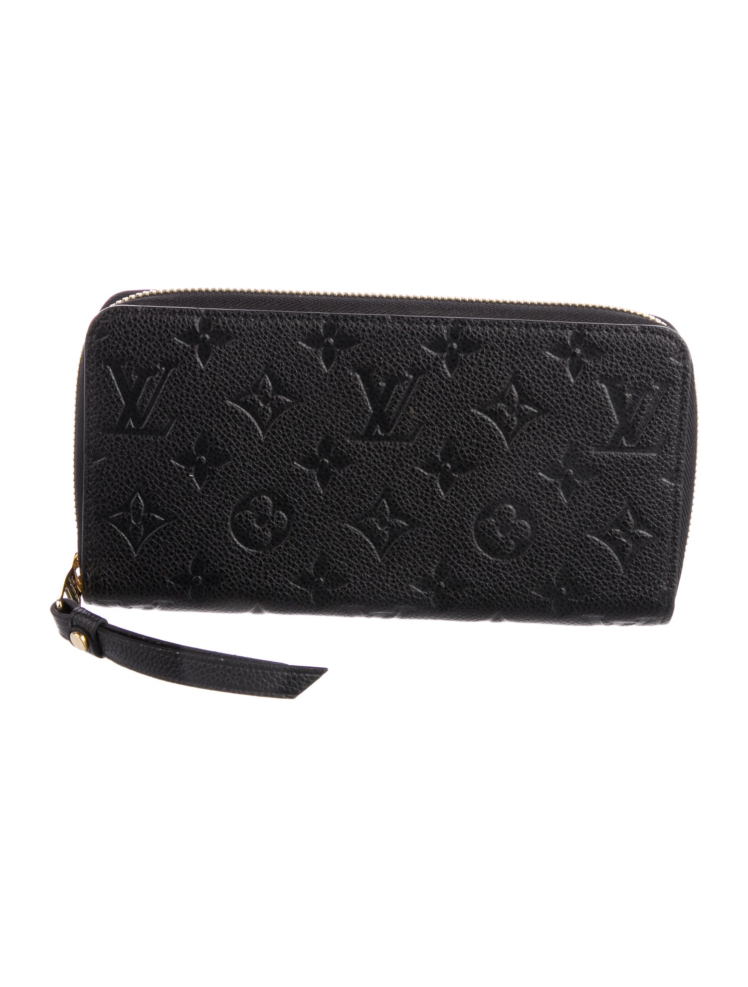 Louis Vuitton LV Monogram Empreinte Leather Zippy Wallet
