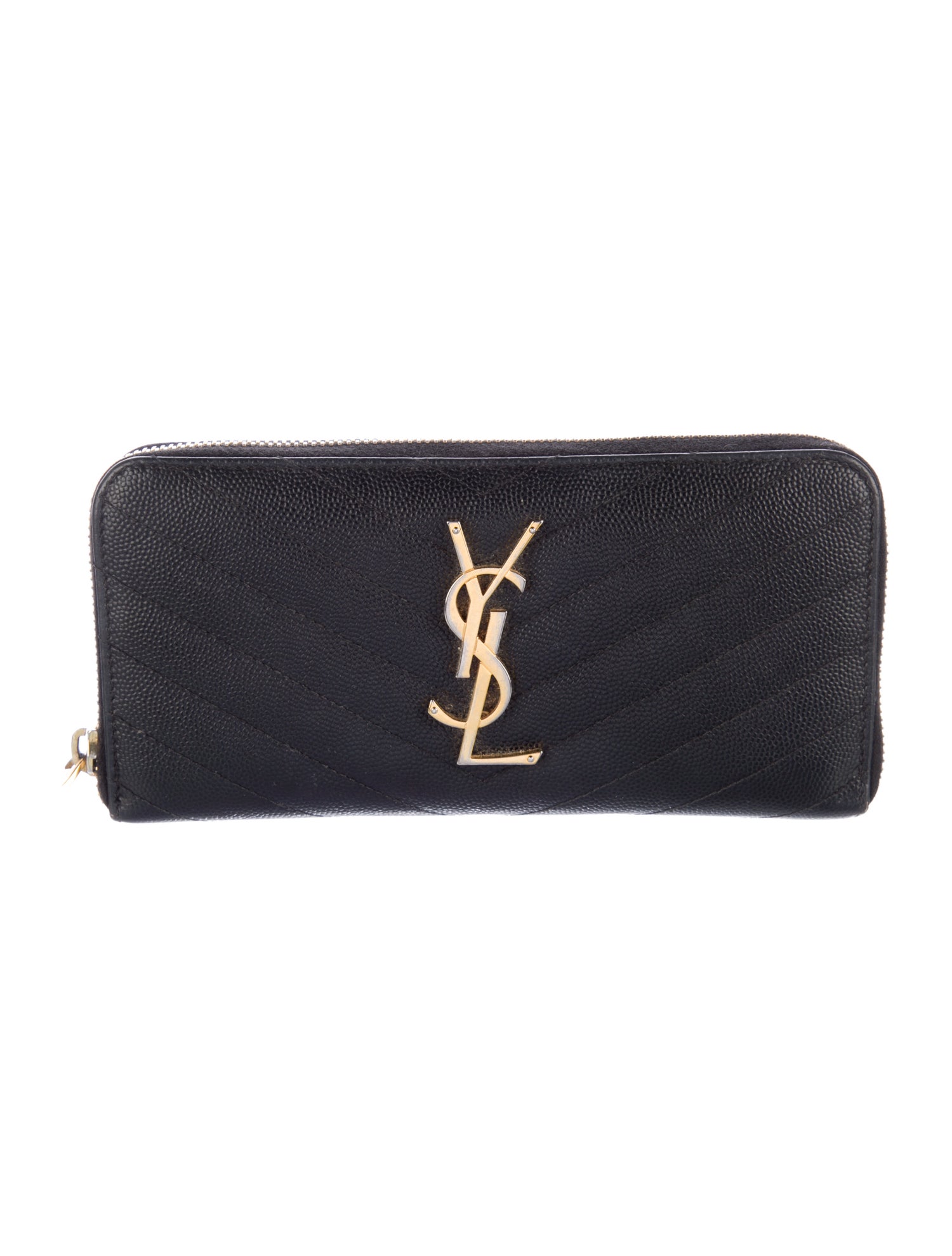 Saint Laurent 2017 Leather Continental Wallet