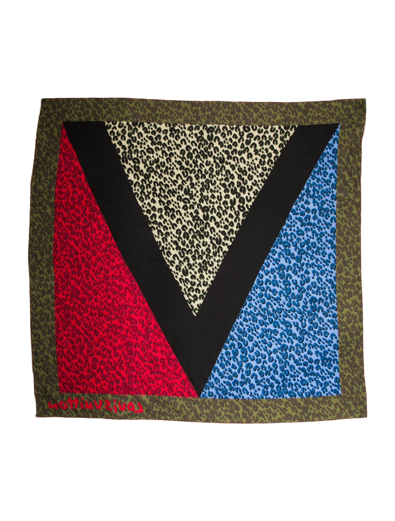 Louis Vuitton X Stephen Sprouse Silk Shawl