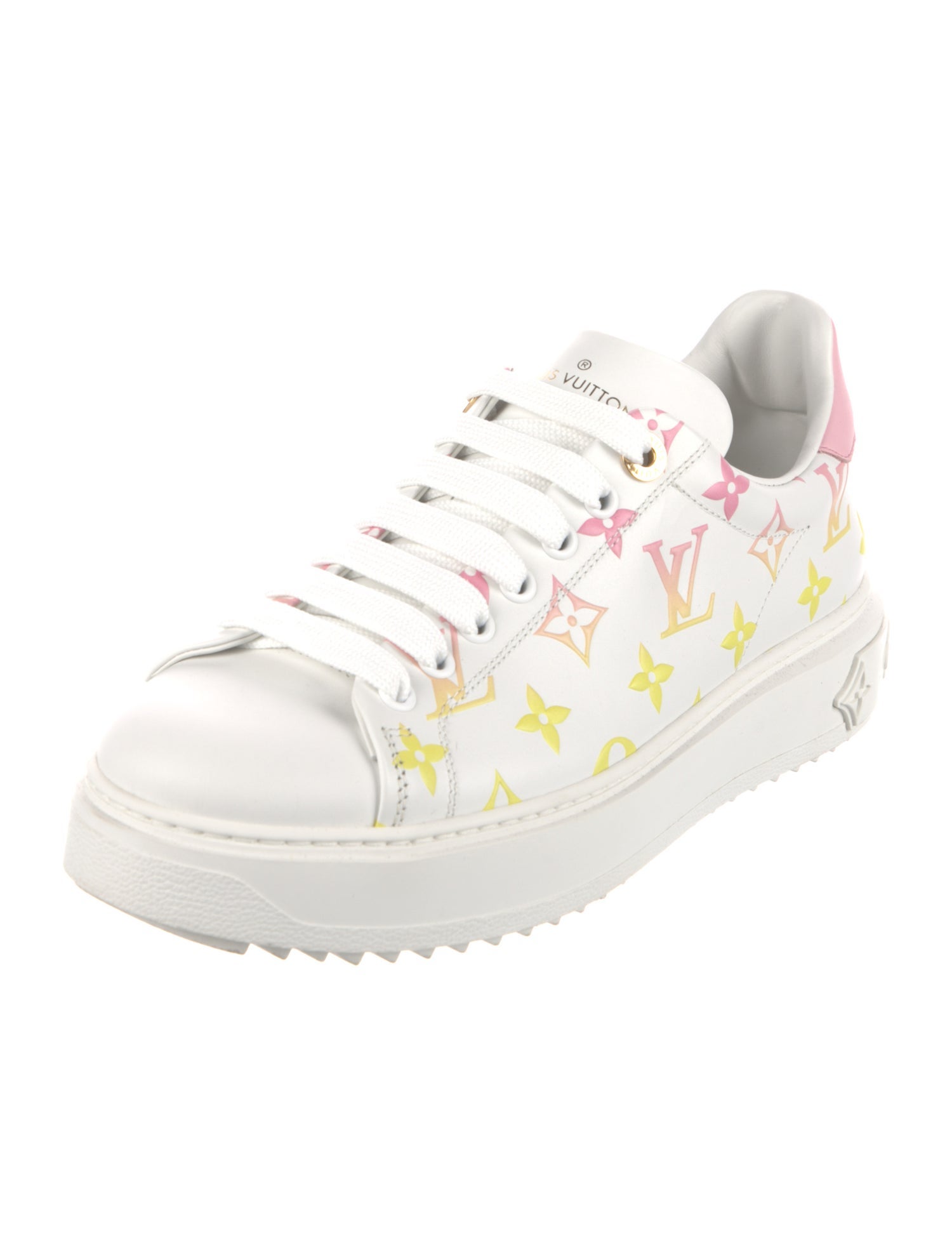 Louis Vuitton LV Monogram Leather Sneakers