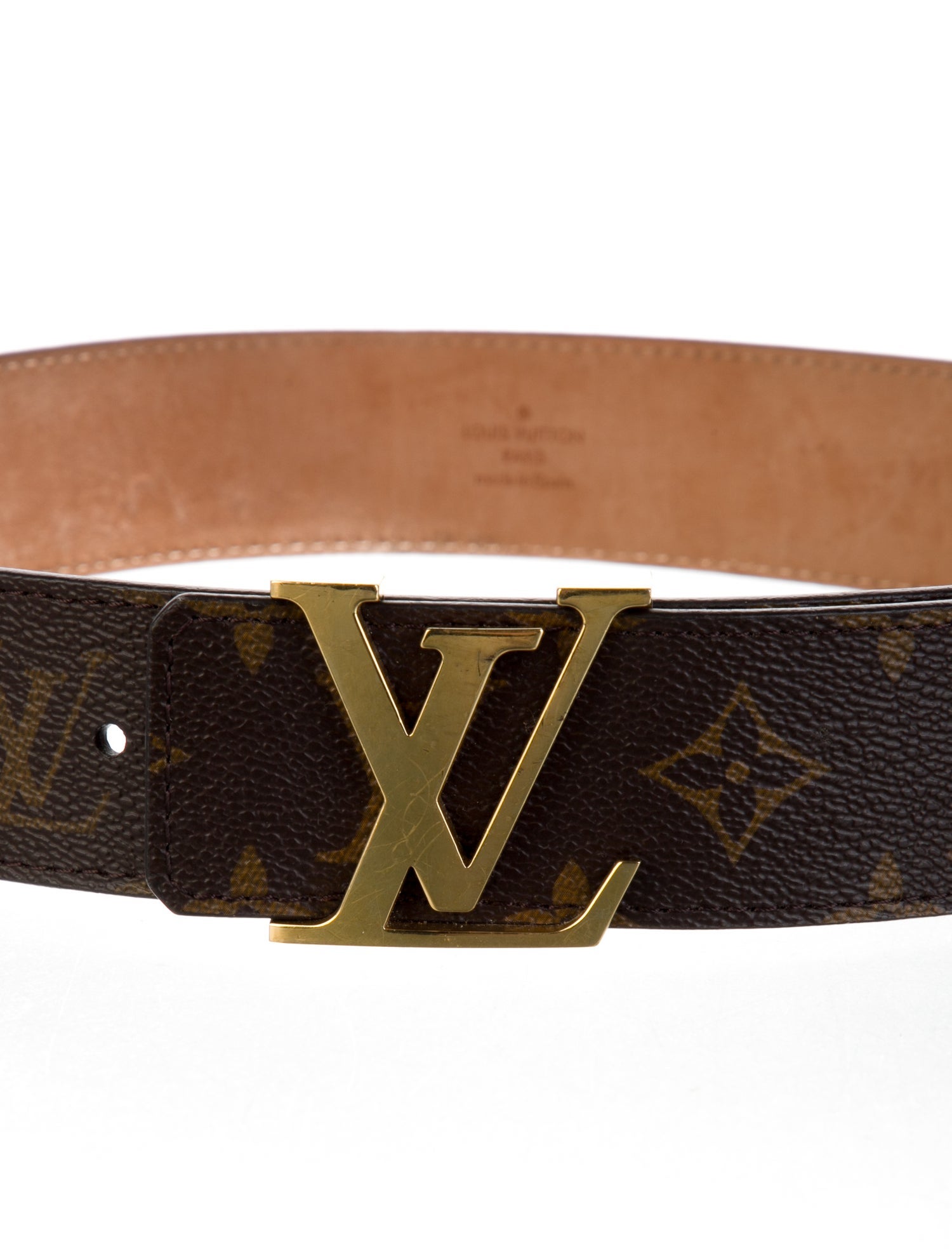 Louis Vuitton 2018 LV Monogram Belt