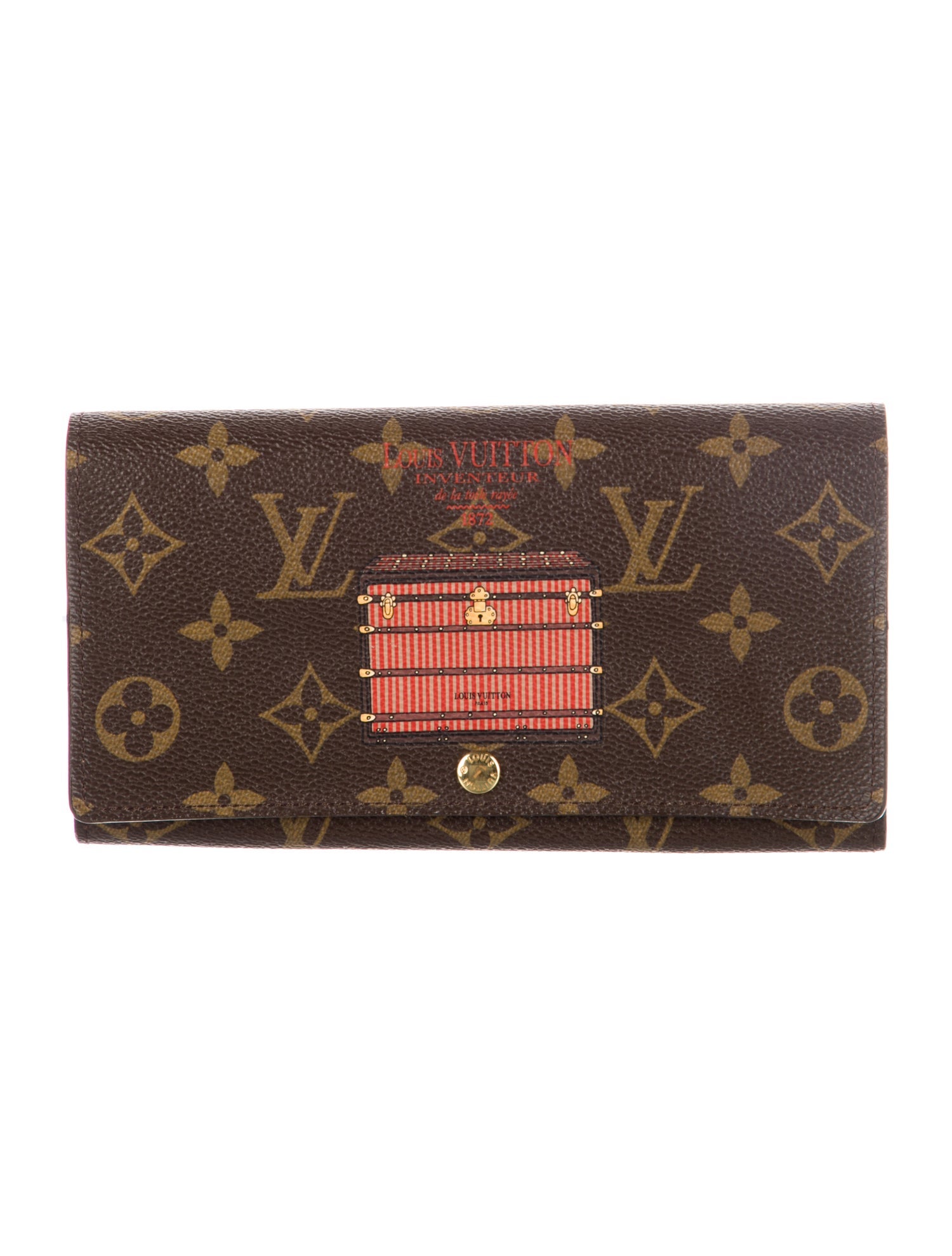 Louis Vuitton 2013 LV Monogram Sarah Wallet