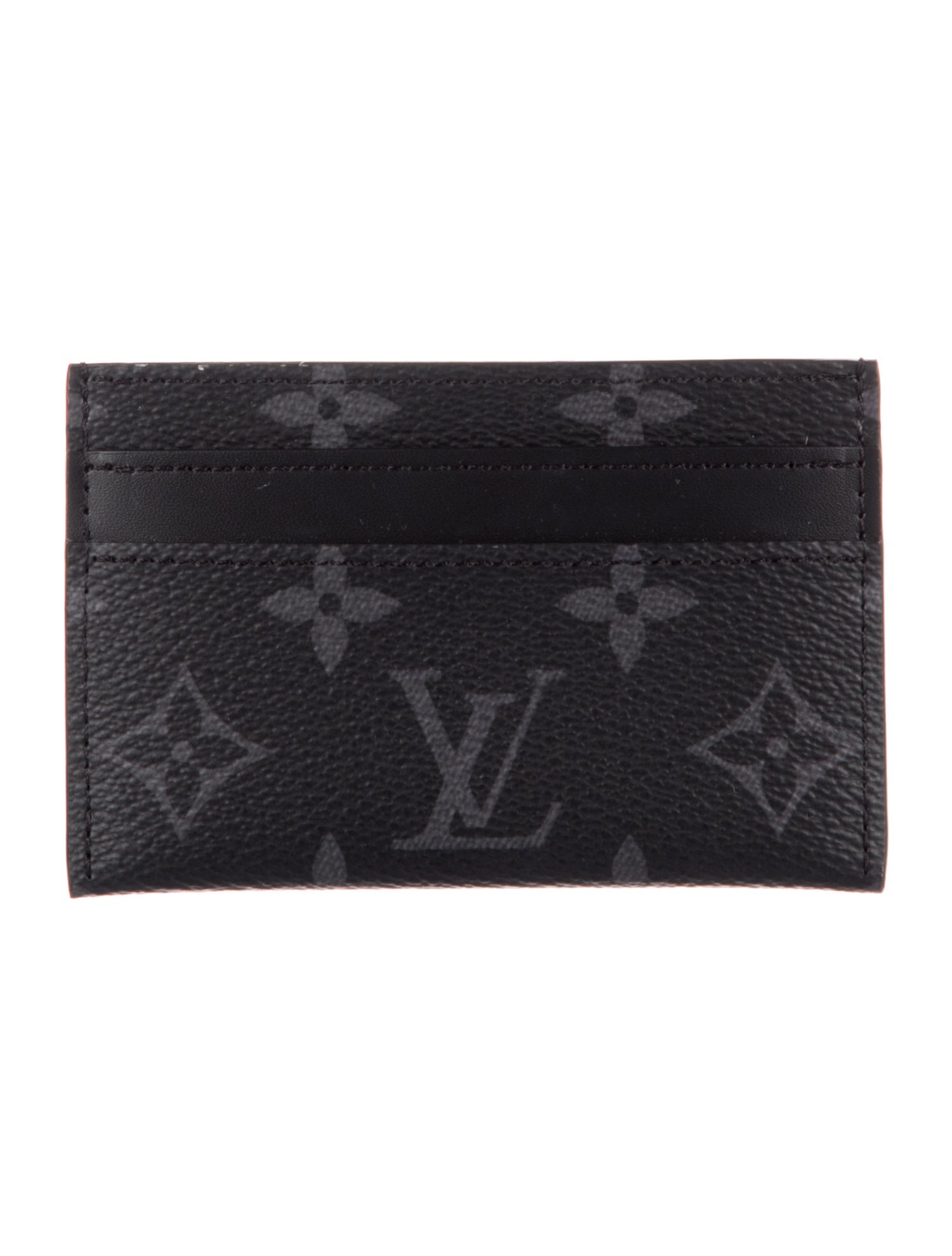 Louis Vuitton Monogram Eclipse Coated Canvas Card Case