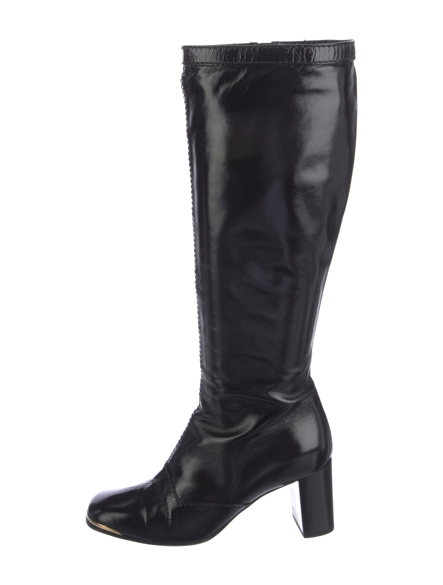 Louis Vuitton Patent Leather Boots