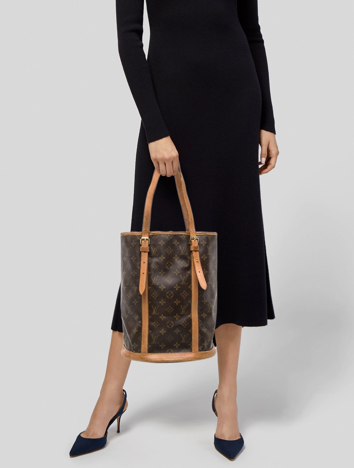 Louis Vuitton LV Monogram Bucket Vintage