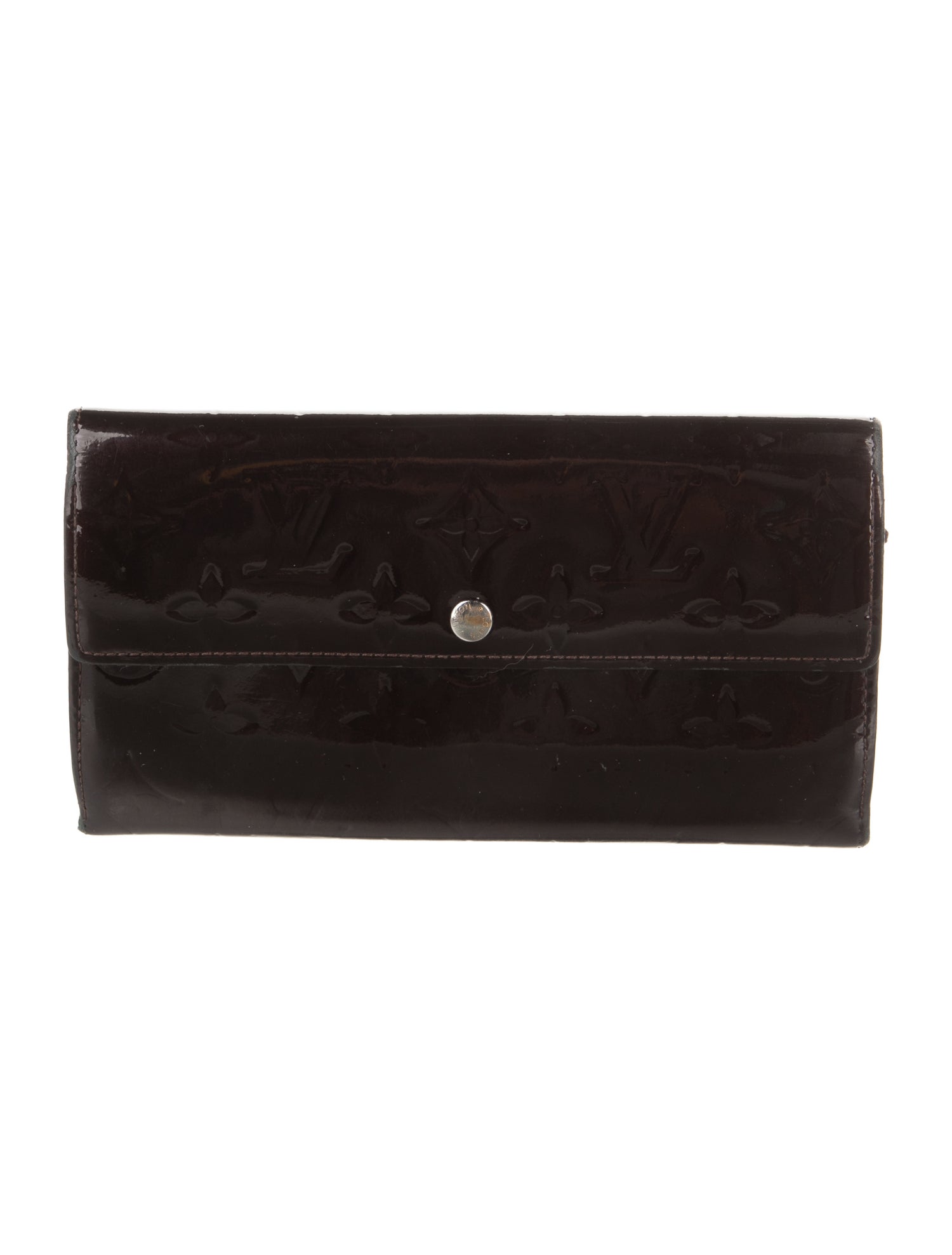 Louis Vuitton 2007 Vernis Patent Leather Sarah Wallet