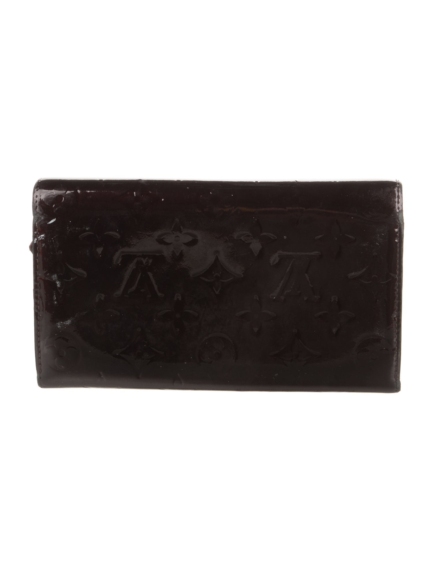 Louis Vuitton 2007 Vernis Patent Leather Sarah Wallet