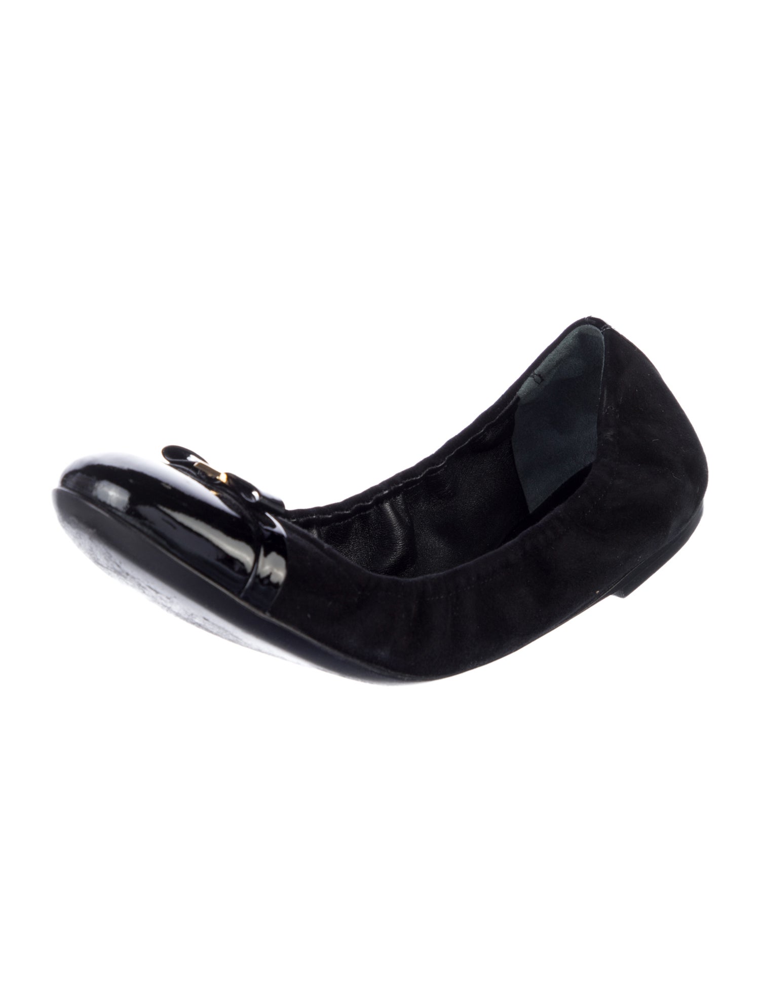 Louis Vuitton LV Monogram Suede Ballet Flats