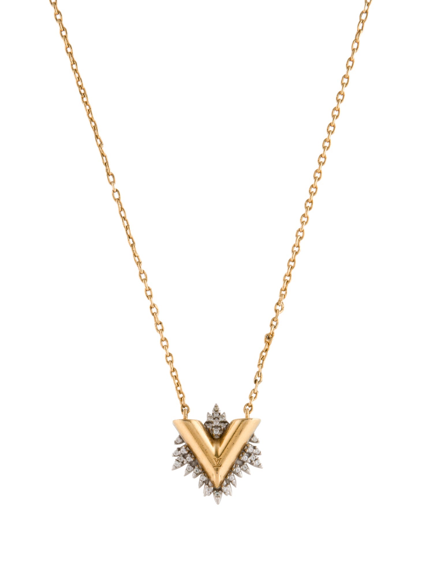 Louis Vuitton Glory V Pendant Necklace