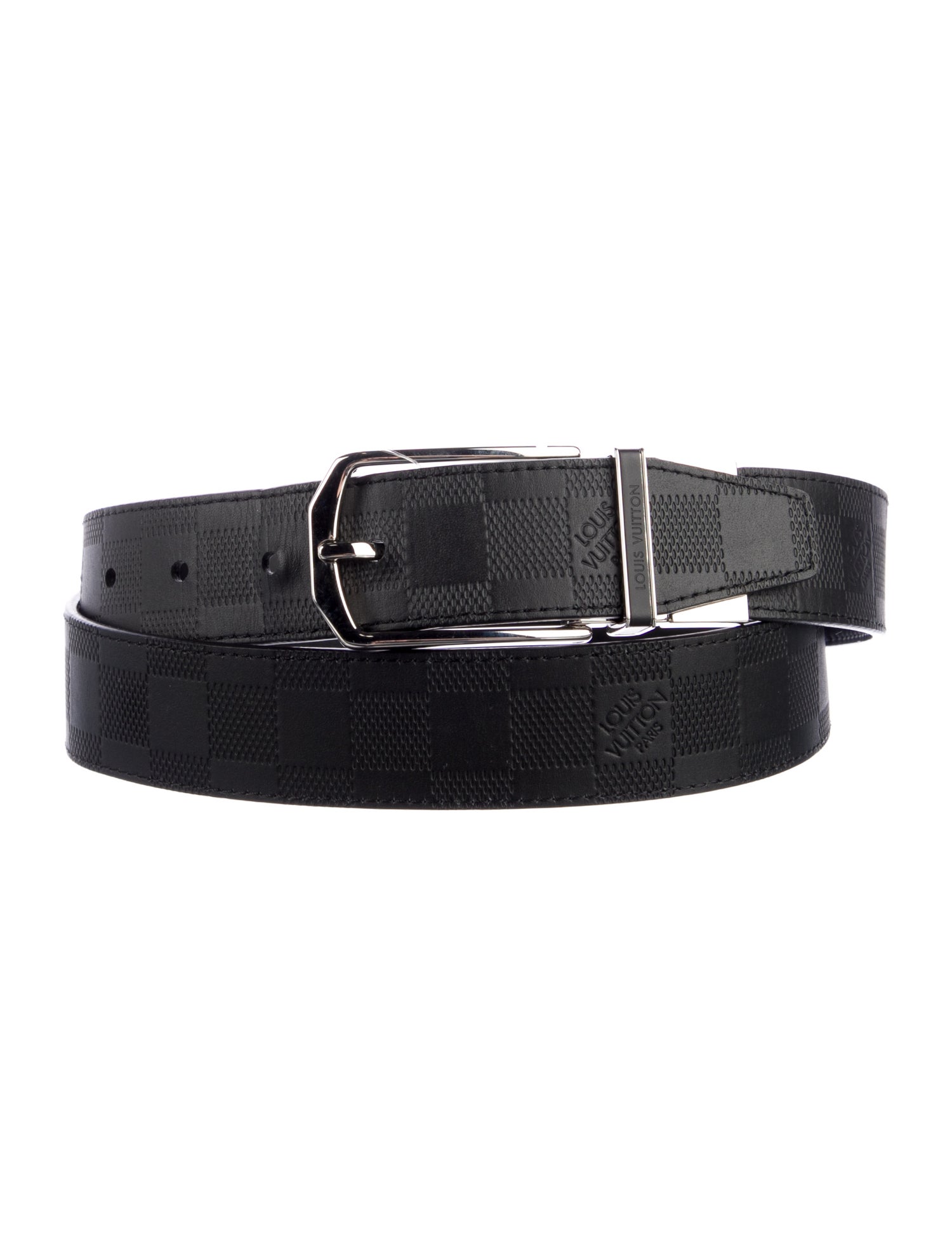 Louis Vuitton 2019 Damier Infini Slender 35mm Reversible Belt