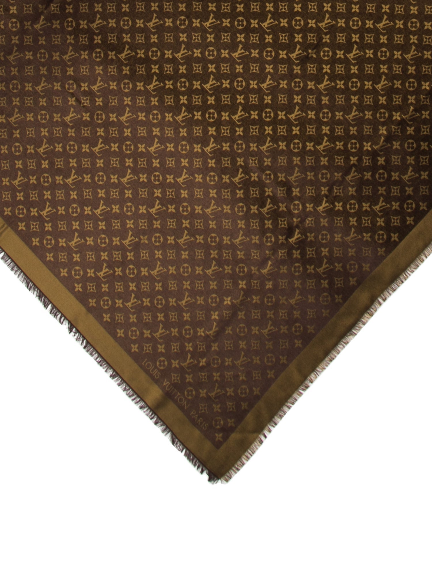 Louis Vuitton Monogram Shine Silk Shawl