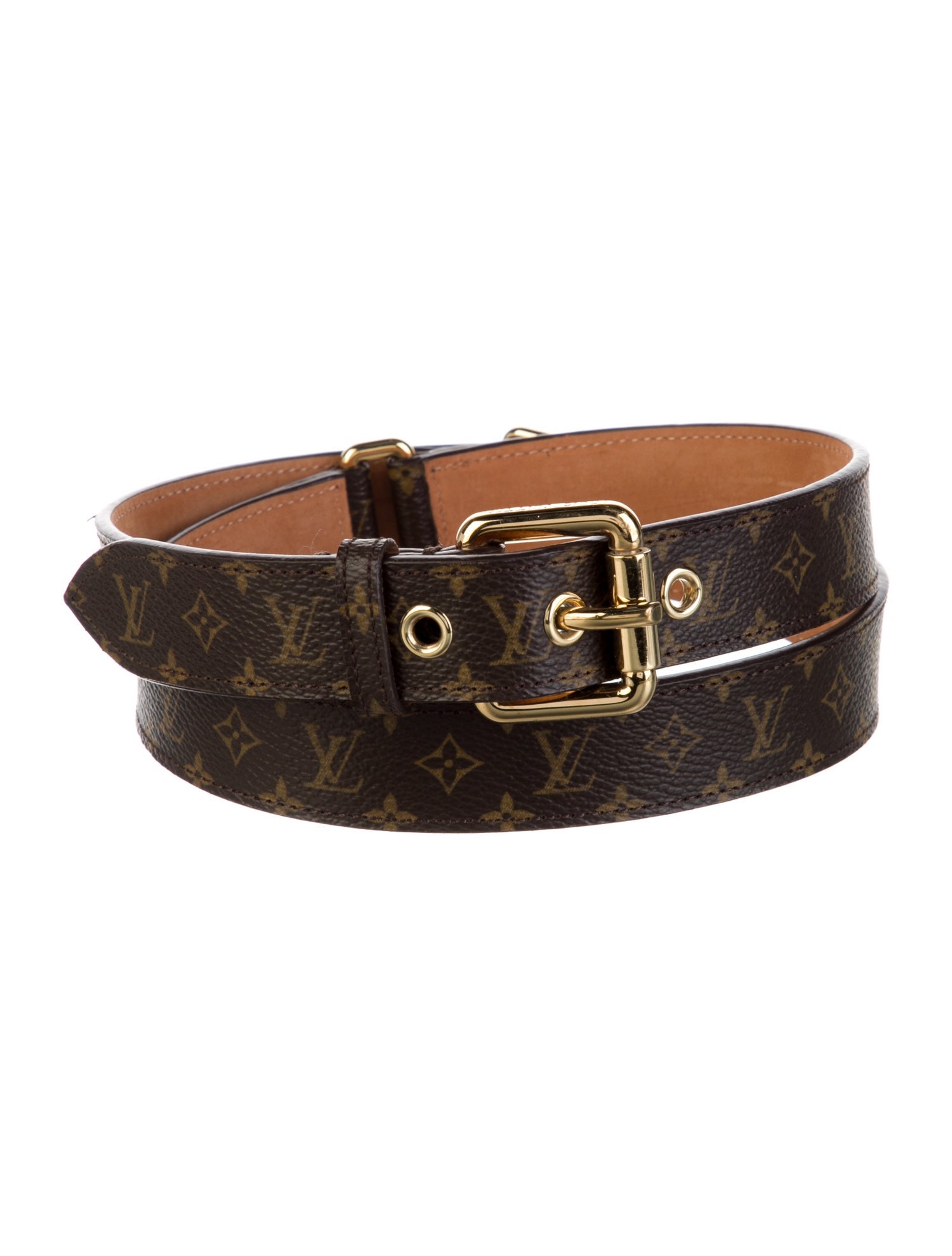 Louis Vuitton 2012 LV Monogram Belt