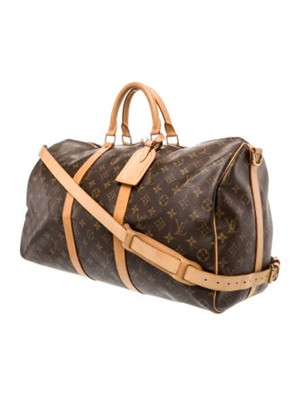 Louis Vuitton Monogram Keepall Bandouliere 50