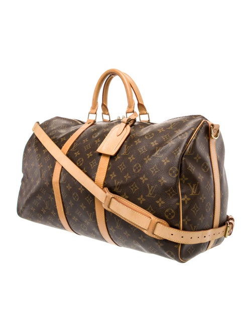 Louis Vuitton Monogram Keepall Bandouliere 50