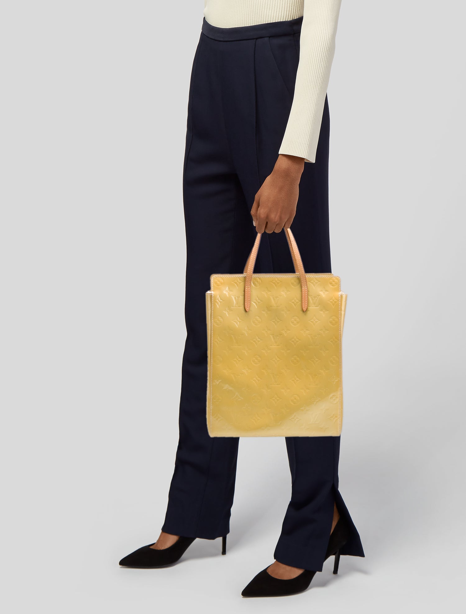 Louis Vuitton Monogram Vernis Catalina North South