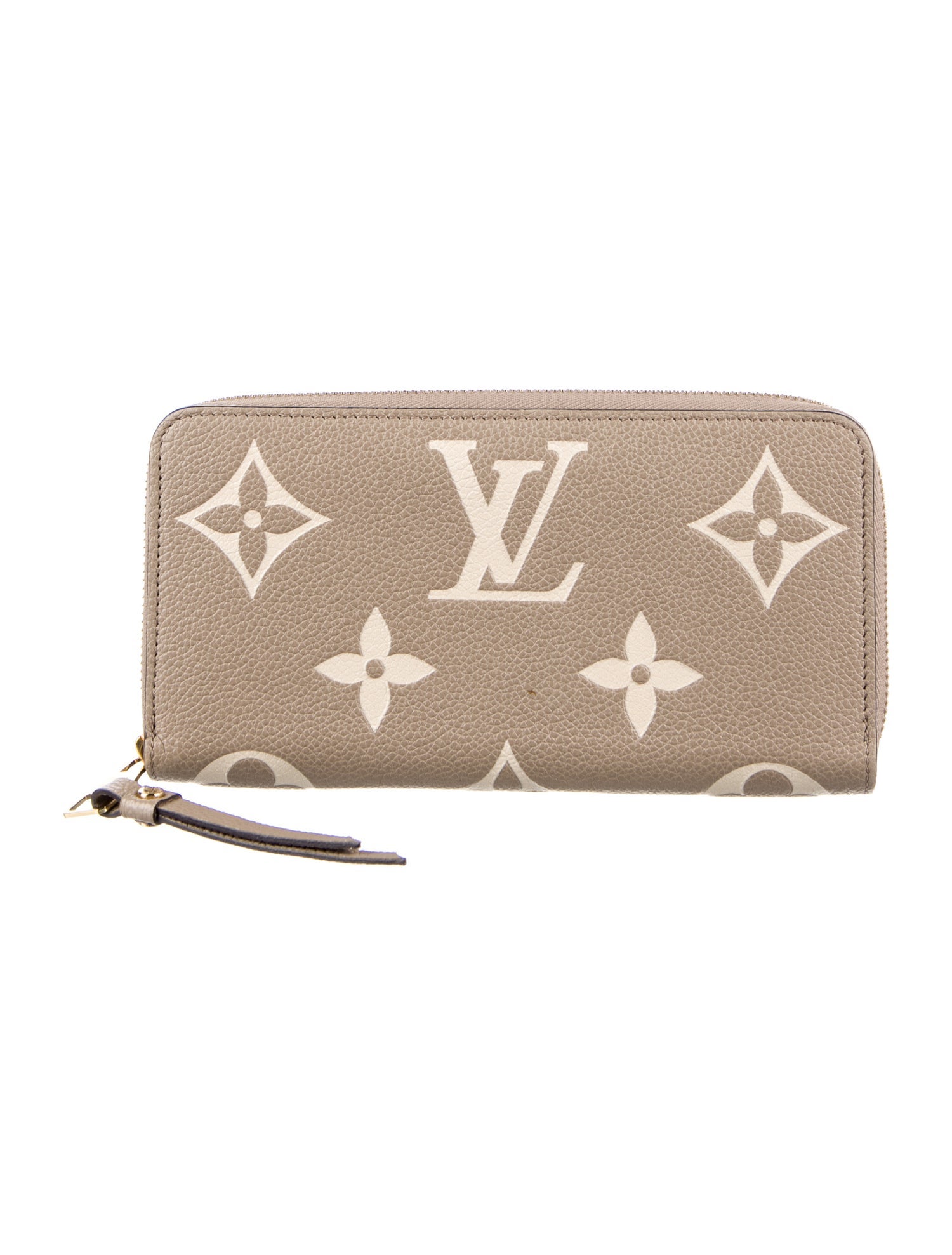 Louis Vuitton Monogram Giant Pattern Empreinte Leather Zippy Wallet