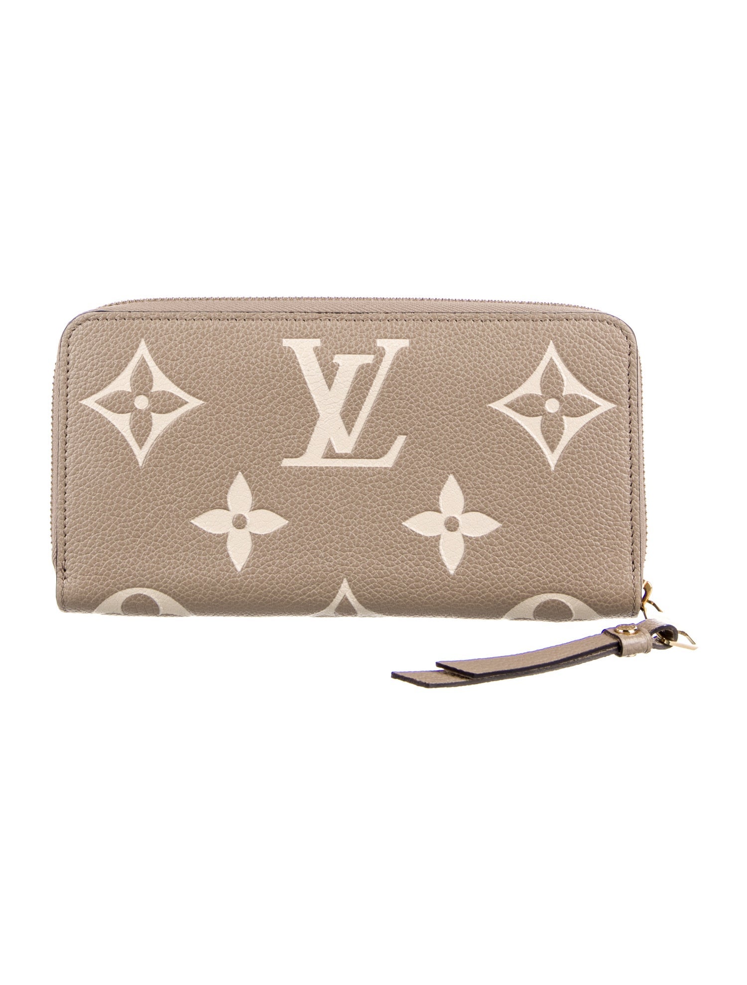 Louis Vuitton Monogram Giant Pattern Empreinte Leather Zippy Wallet