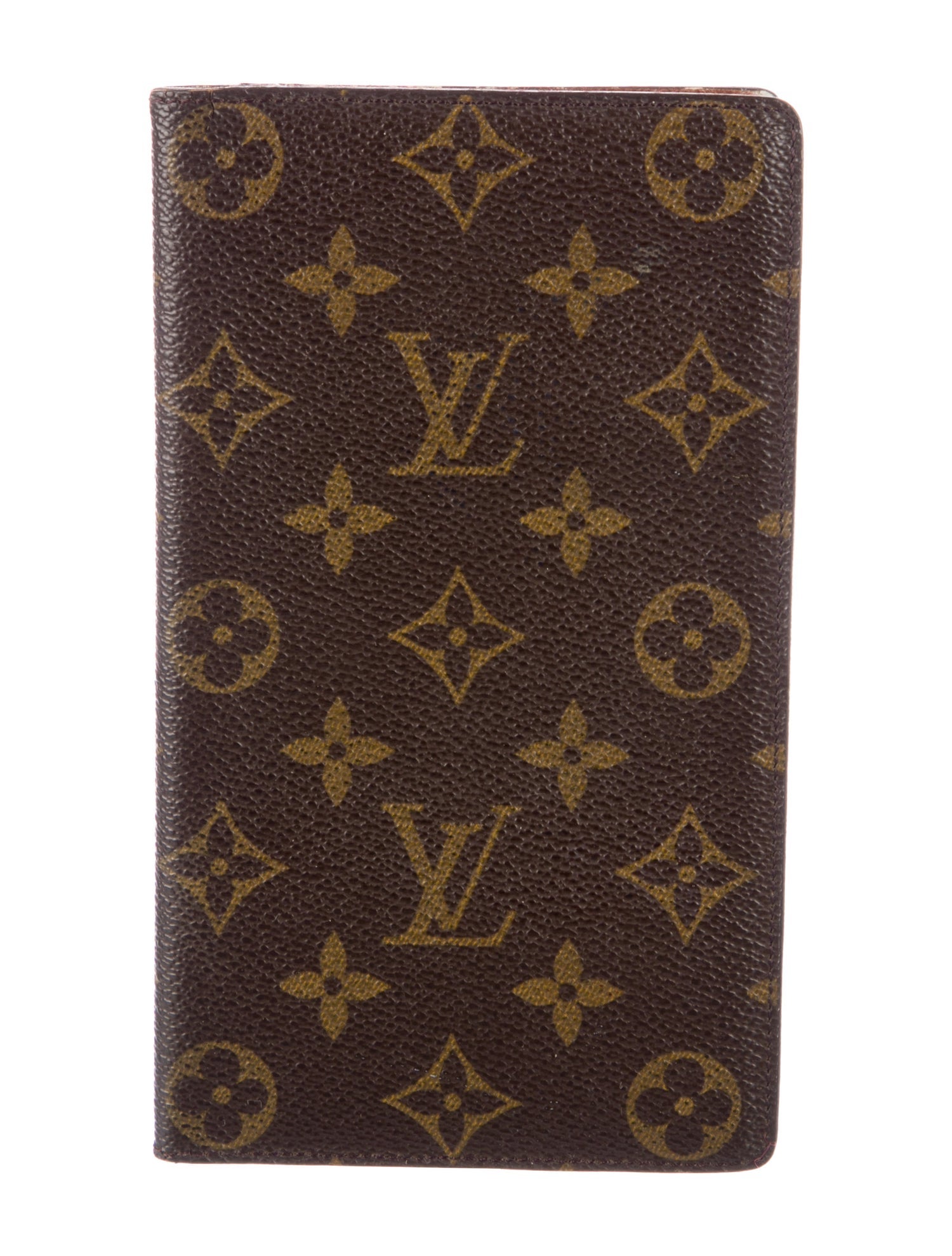 Louis Vuitton 1989 Monogram Pattern Checkbook Holder