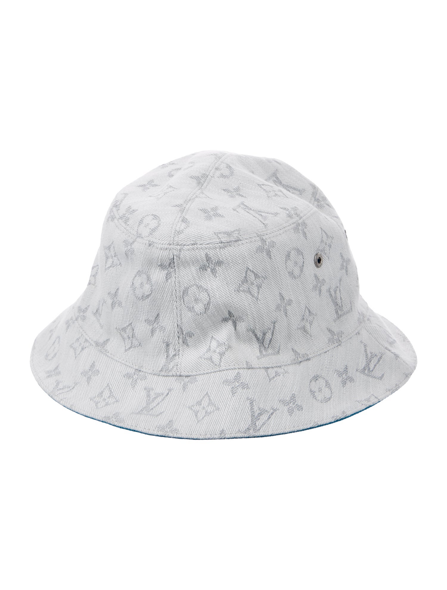 Louis Vuitton 2022 Monogram Denim Essential Reversible Bucket Hat