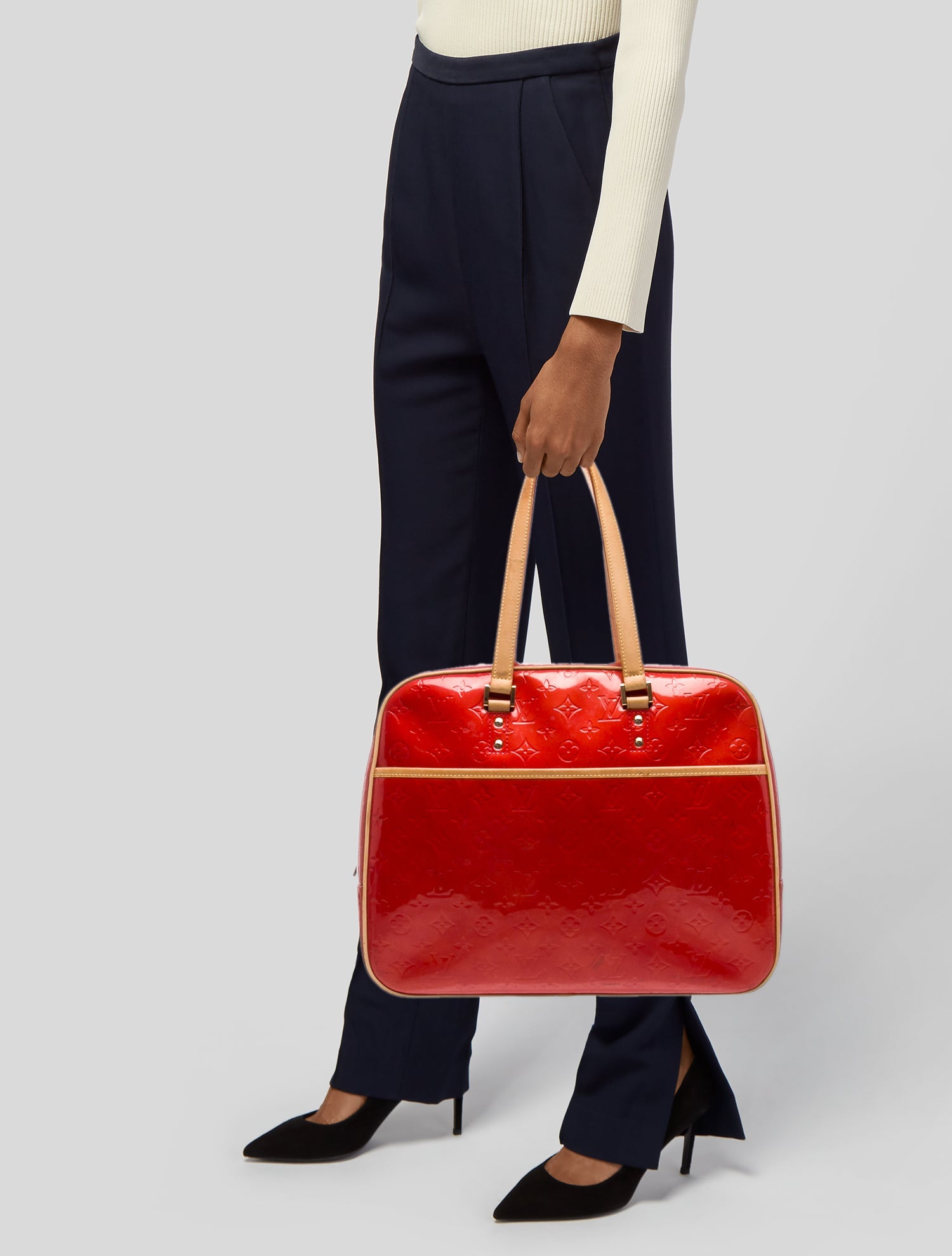 Louis Vuitton Vernis Patent Leather Sutton