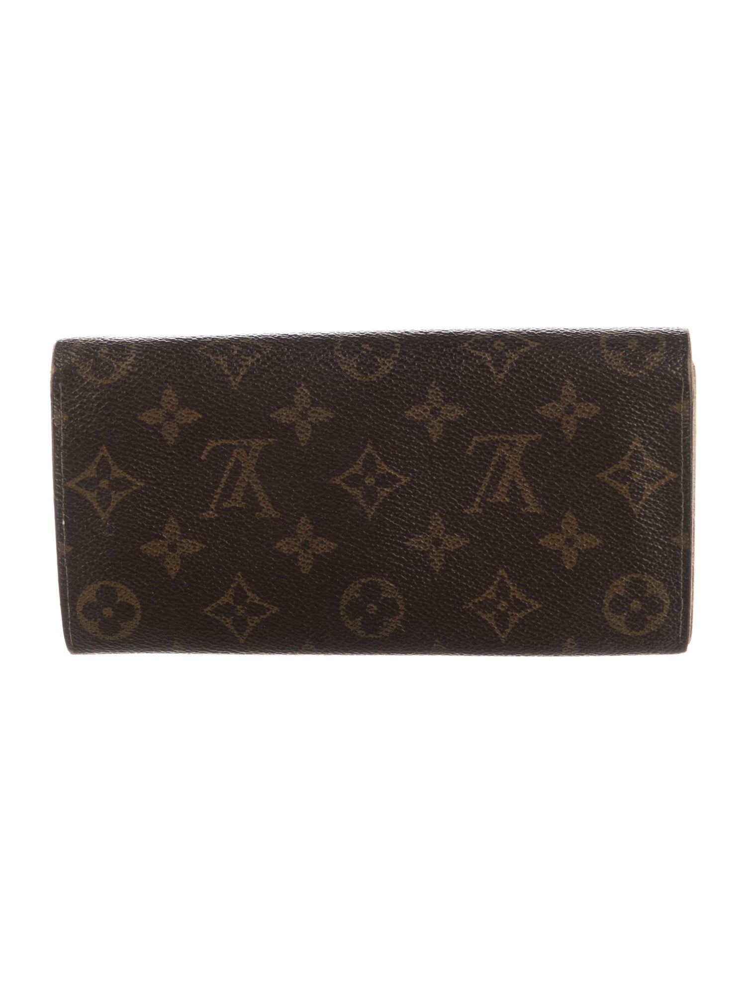 Louis Vuitton 1990 LV Monogram Sarah Wallet