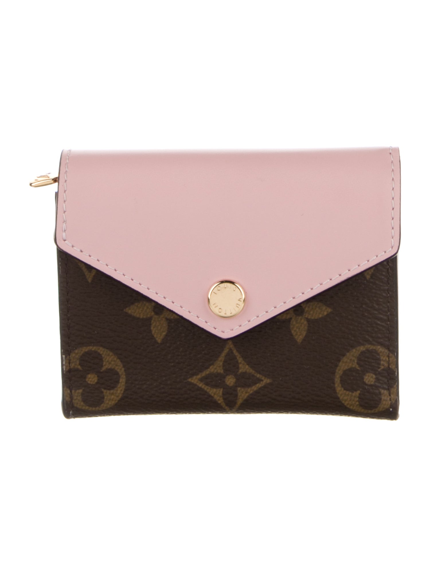 Louis Vuitton LV Monogram Coated Canvas Zoé Wallet