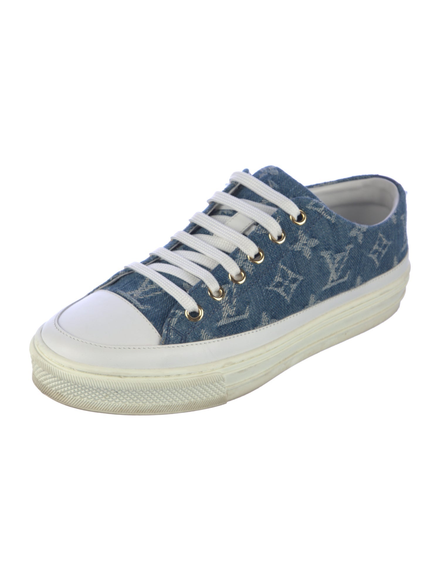 Louis Vuitton LV Monogram Denim Sneakers