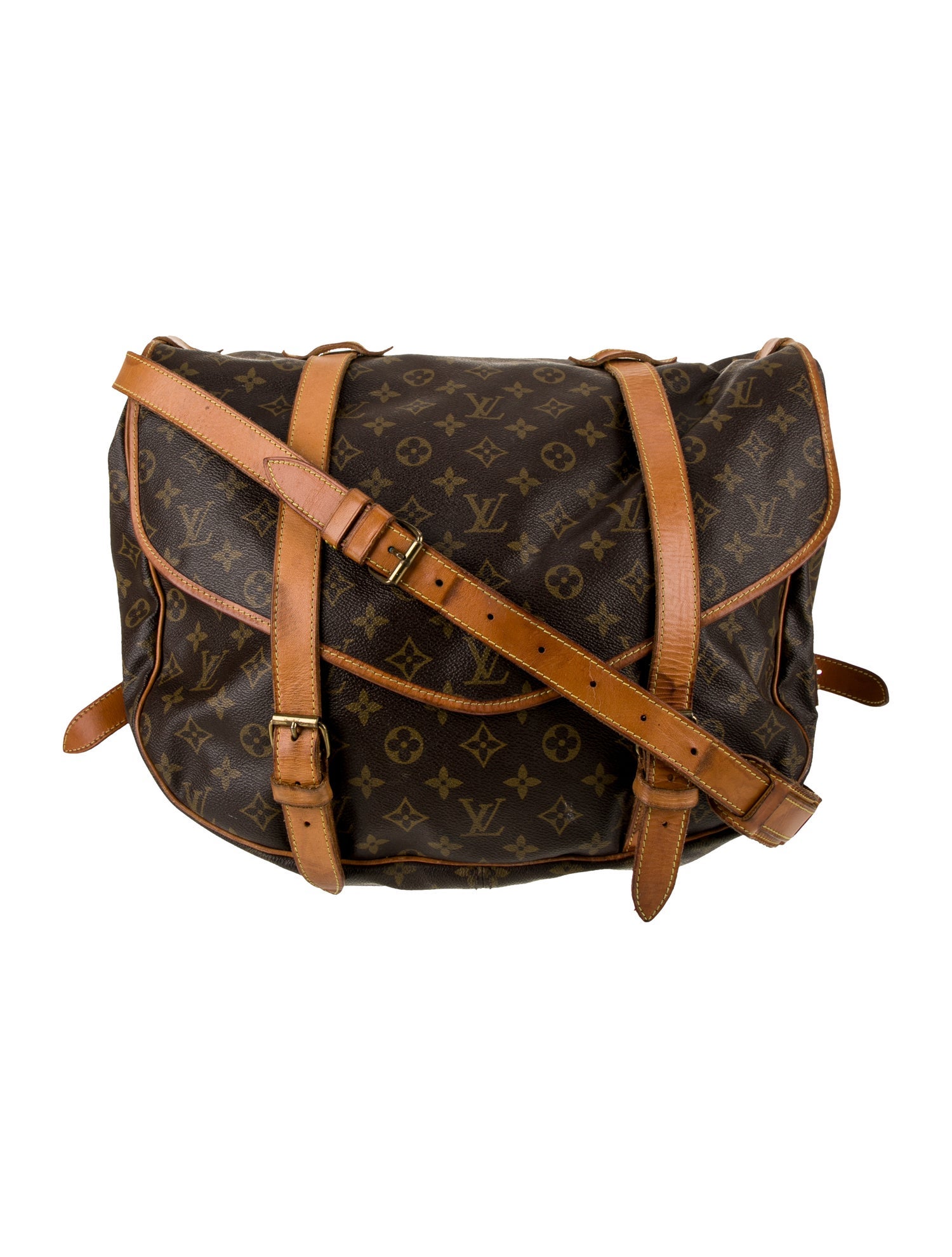 Louis Vuitton LV Monogram Saumur 43