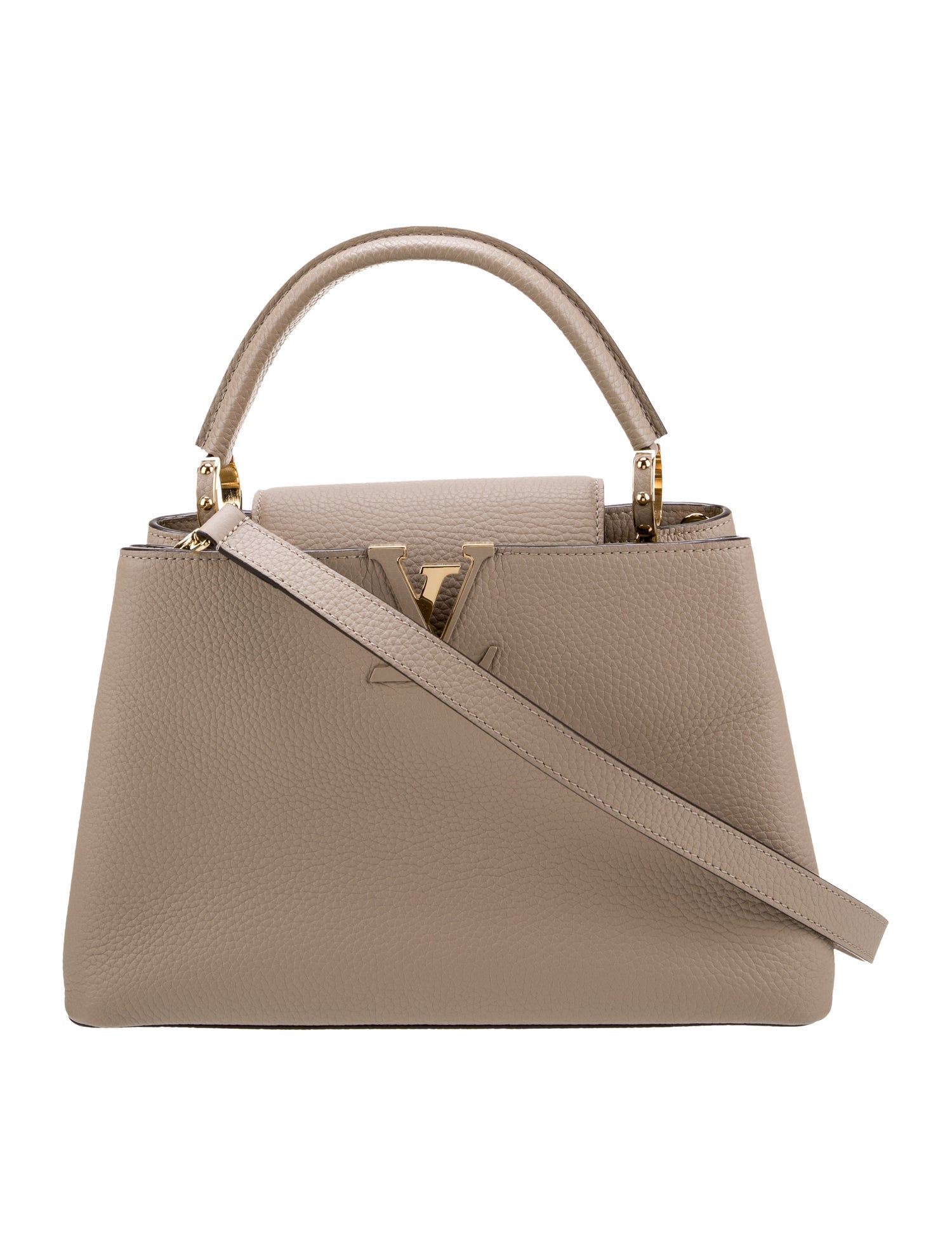 Louis Vuitton Taurillon Leather Capucines PM