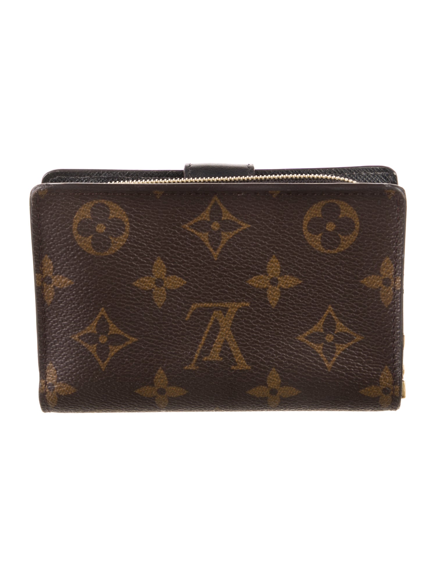 Louis Vuitton LV Monogram Coated Canvas French Purse