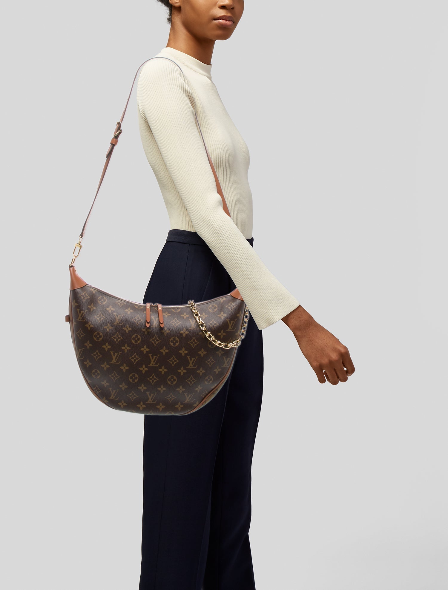 Louis Vuitton LV Monogram Loop Hobo