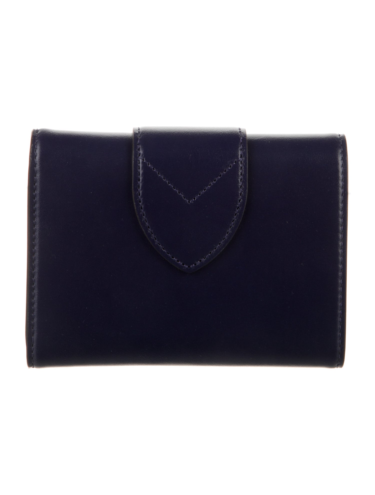 Louis Vuitton Leather Pont Neuf Compact Wallet