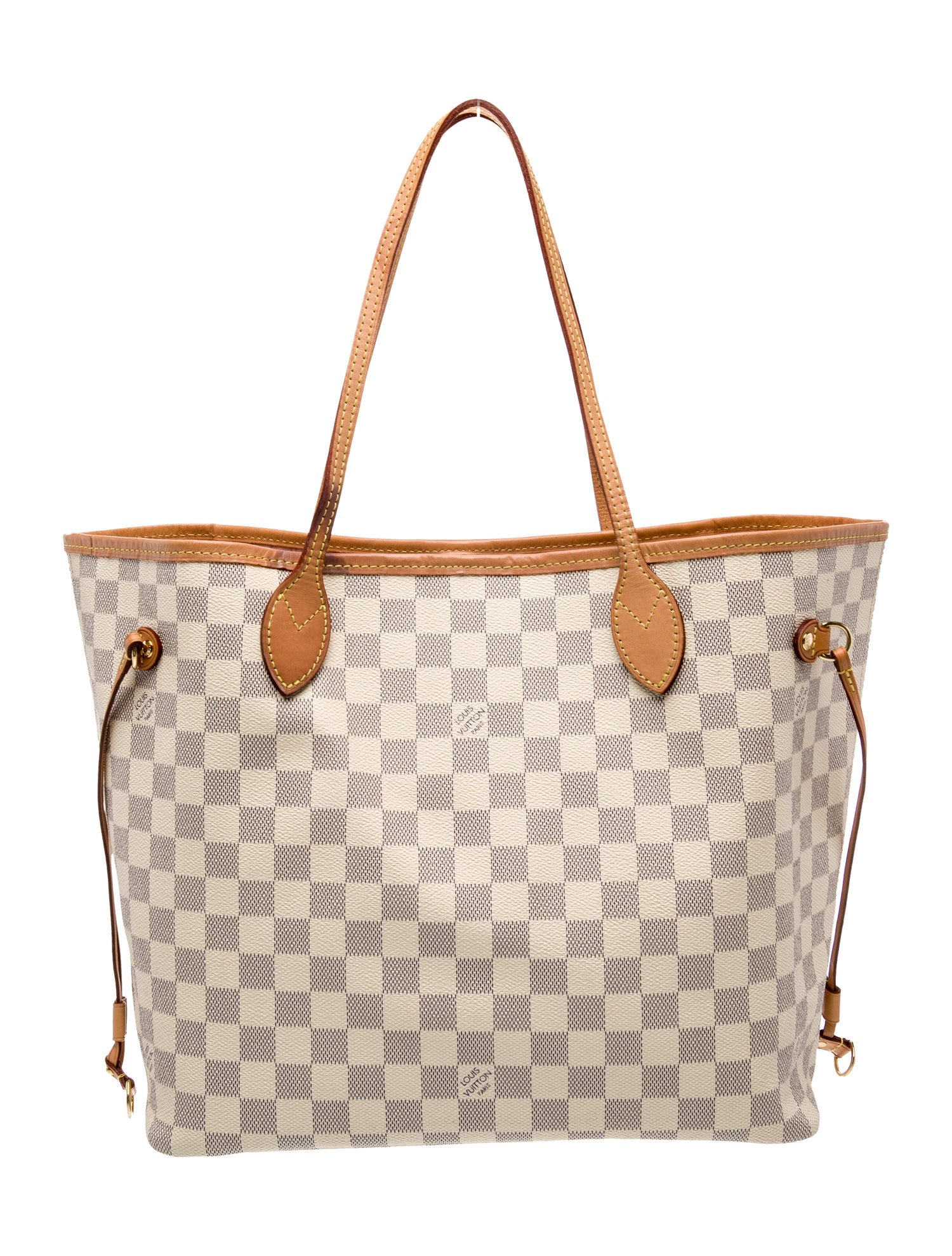 Louis Vuitton Damier Azur Neverfull w/Pouch MM
