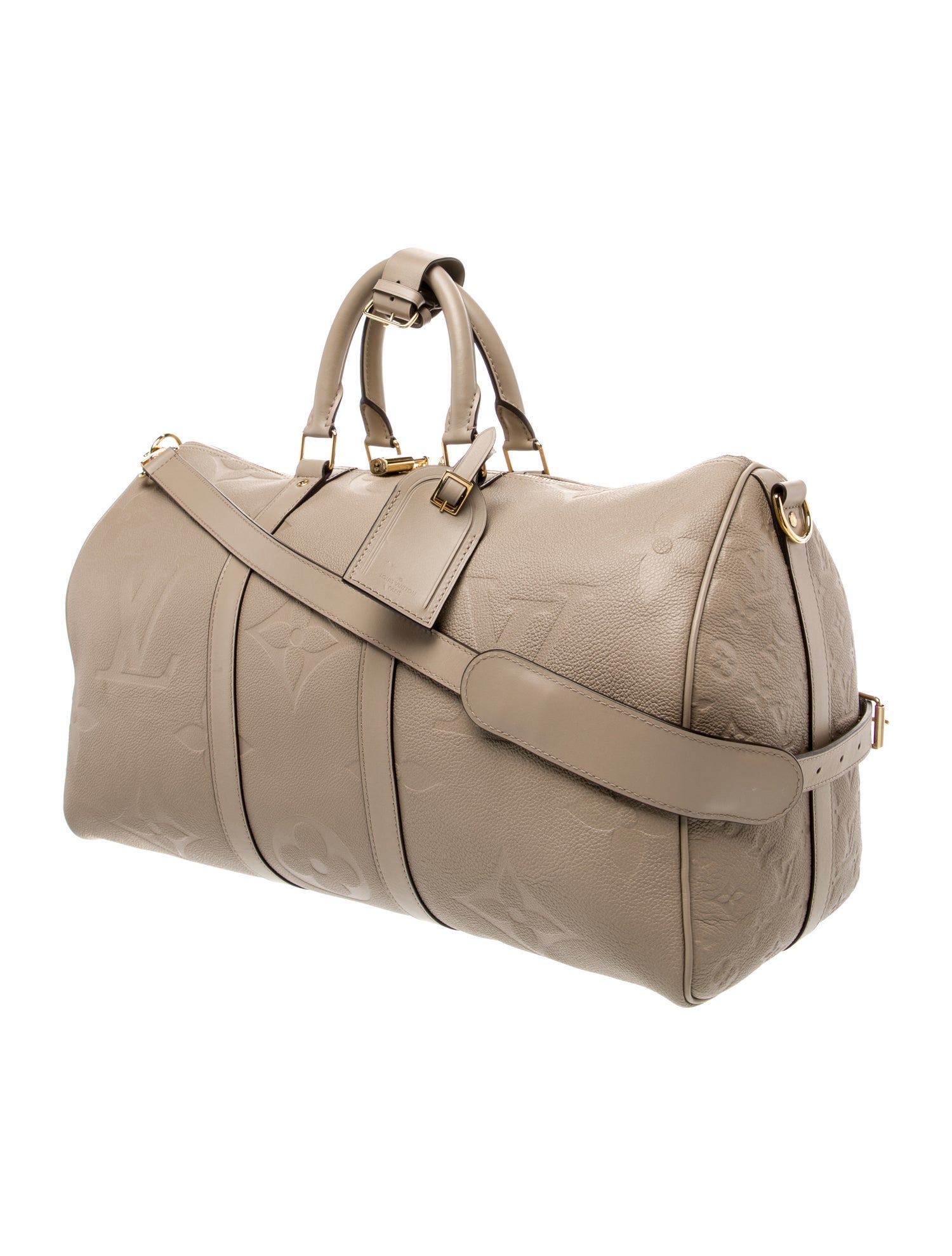 Louis Vuitton Monogram Giant Keepall Bandouliere 45