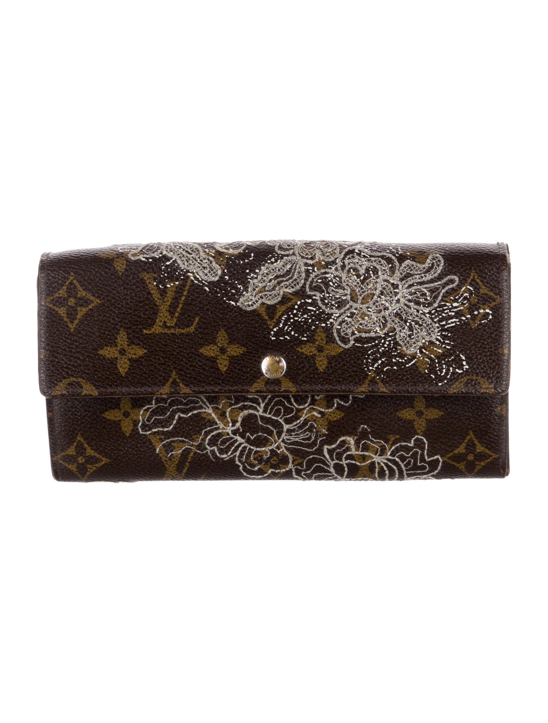 Louis Vuitton 2007 LV Monogram Sarah Wallet