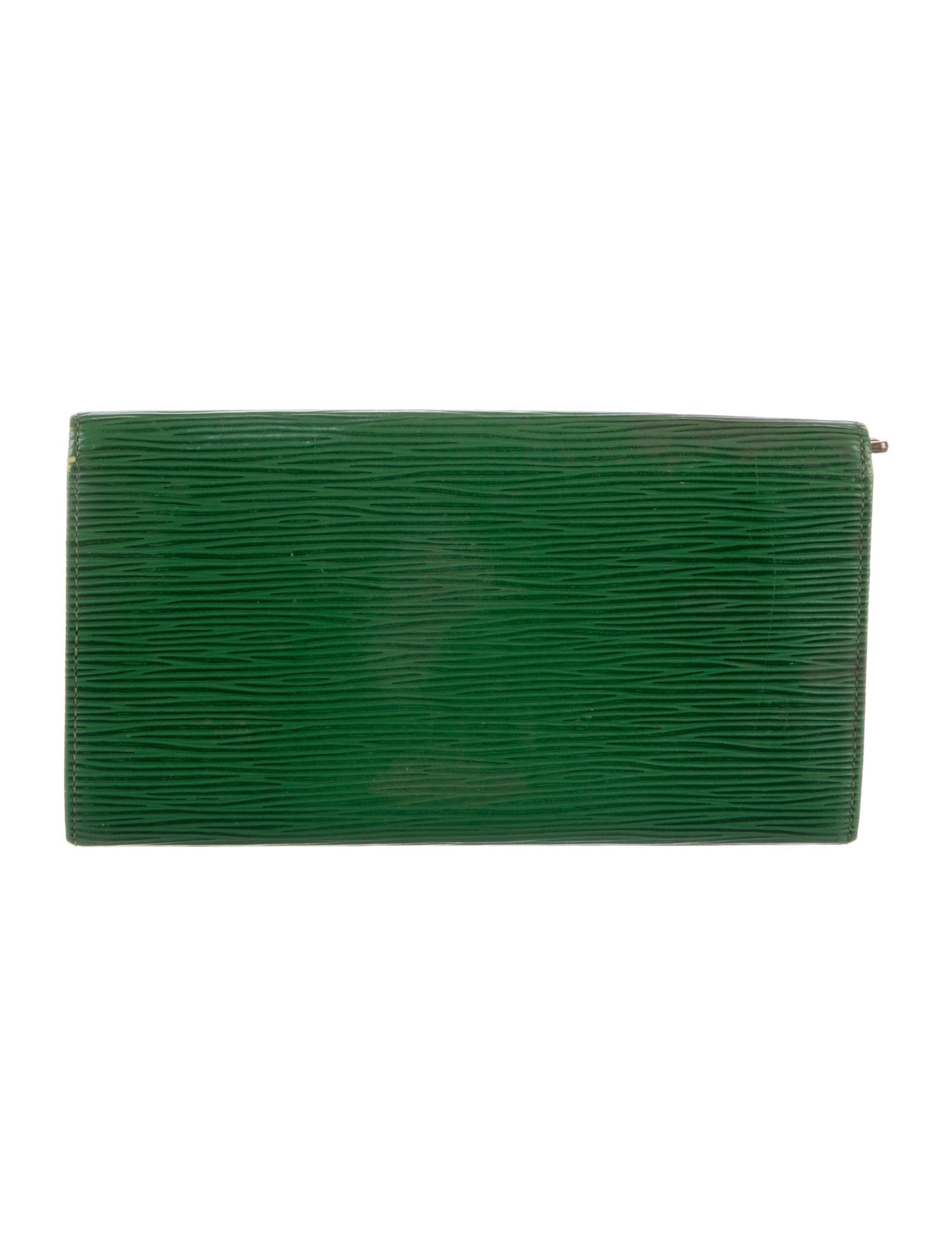 Louis Vuitton 1991 Epi Leather Sarah Wallet