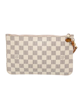 Louis Vuitton Damier Azur Neverfull Pouch