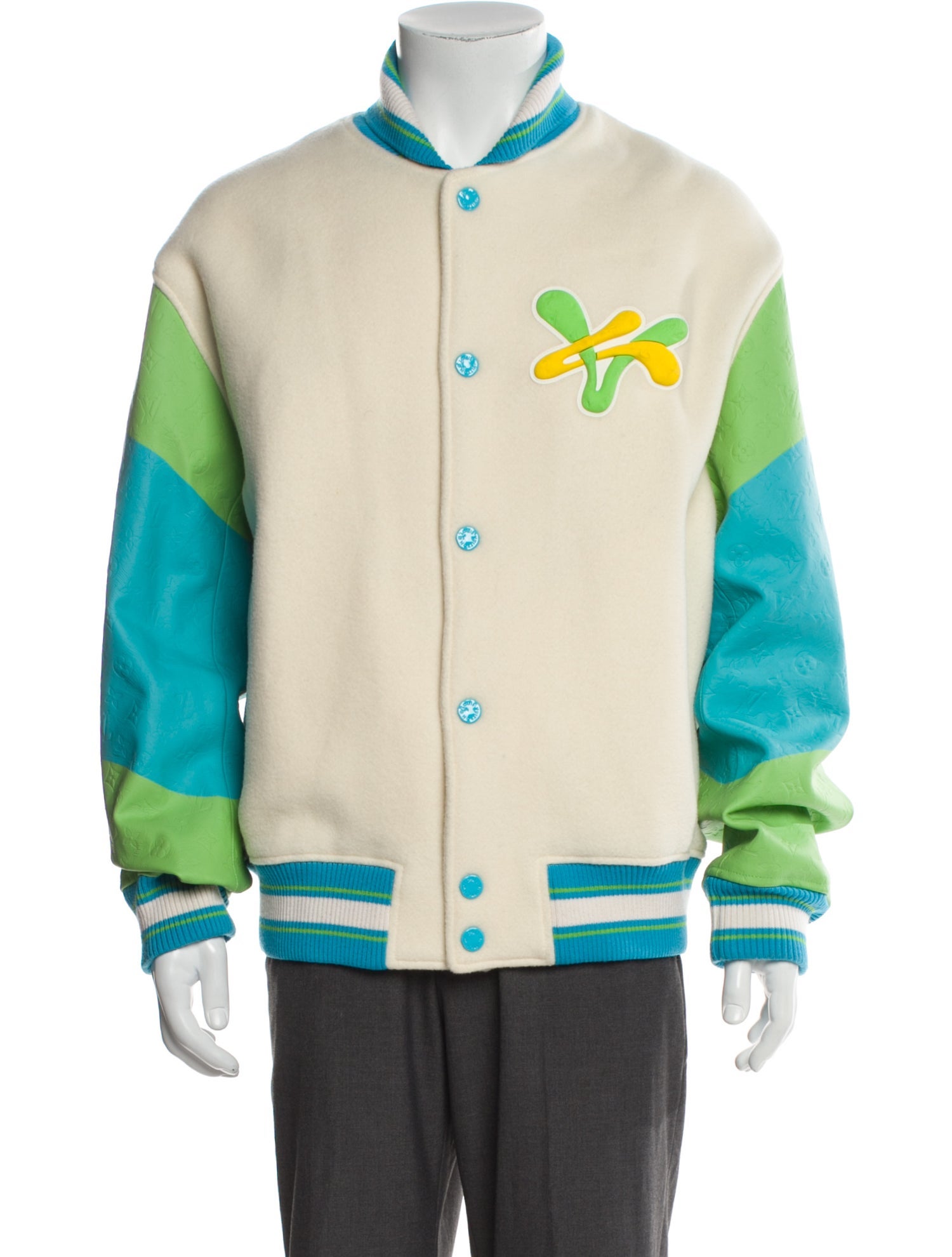 Louis Vuitton 2023 LV Monogram Varsity Jacket