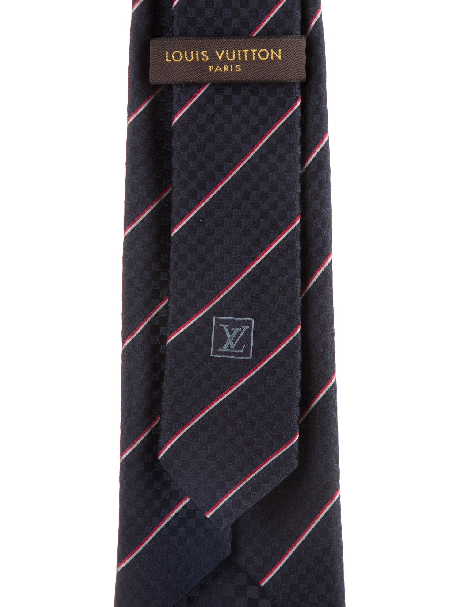 Louis Vuitton Printed Silk Tie