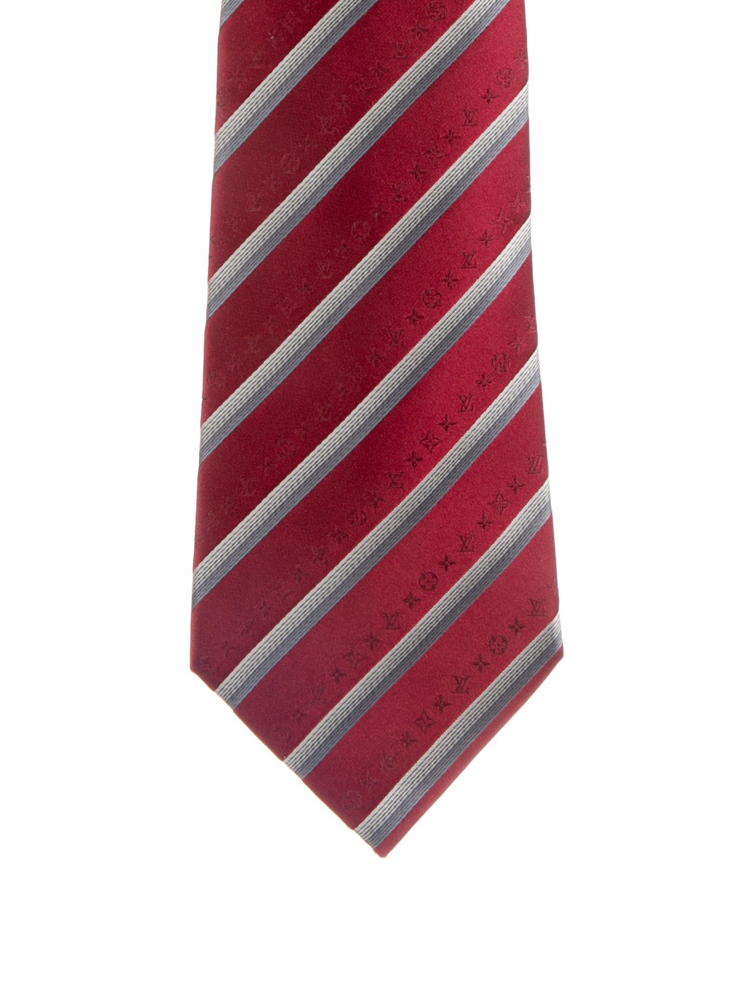 Louis Vuitton Printed Silk Tie