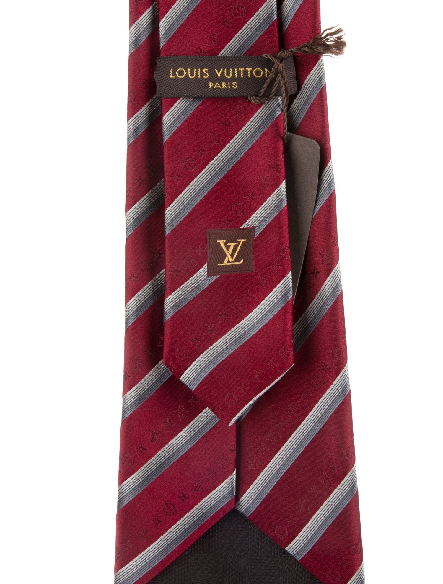 Louis Vuitton Printed Silk Tie