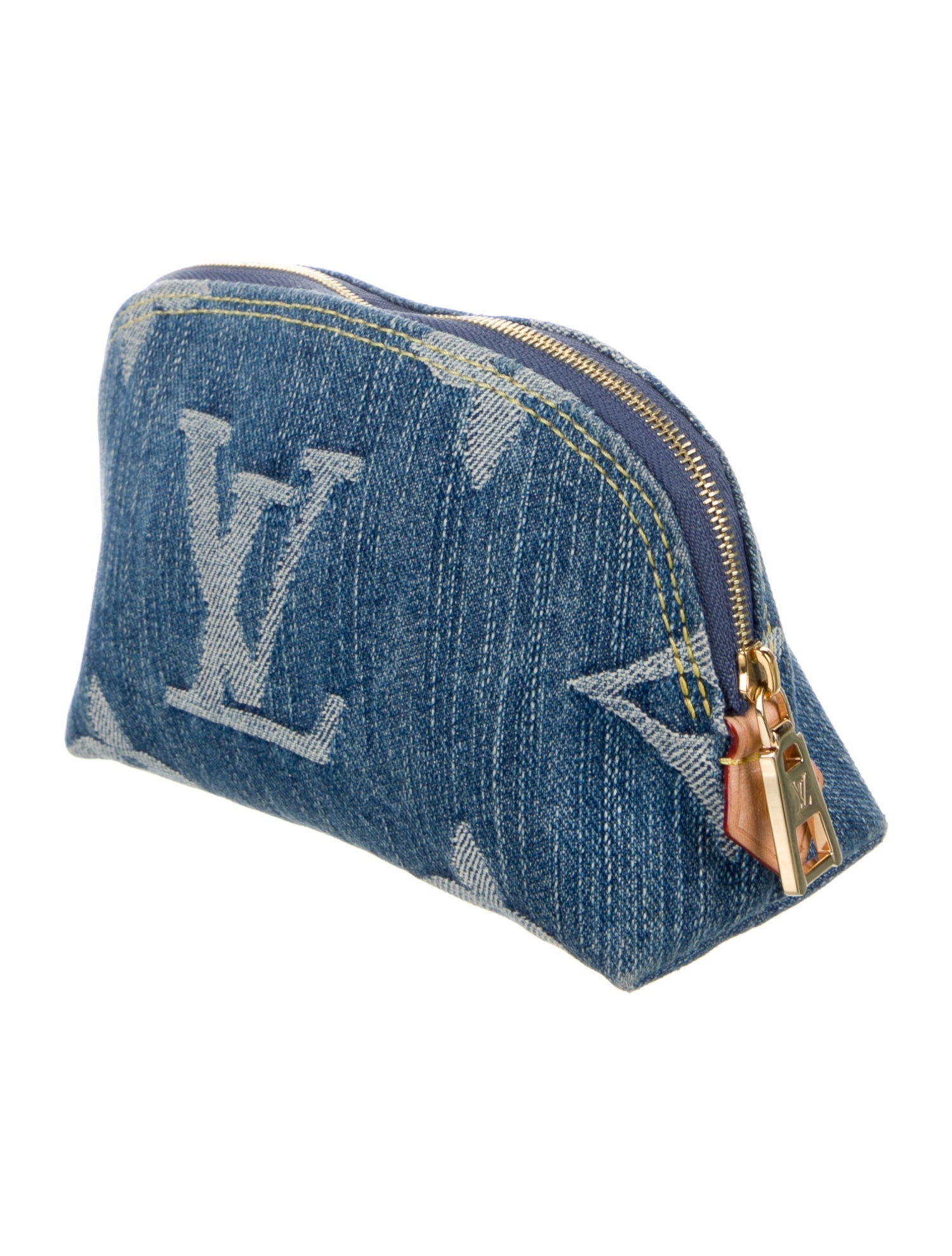 Louis Vuitton Monogram Denim Cosmetic Pouch PM