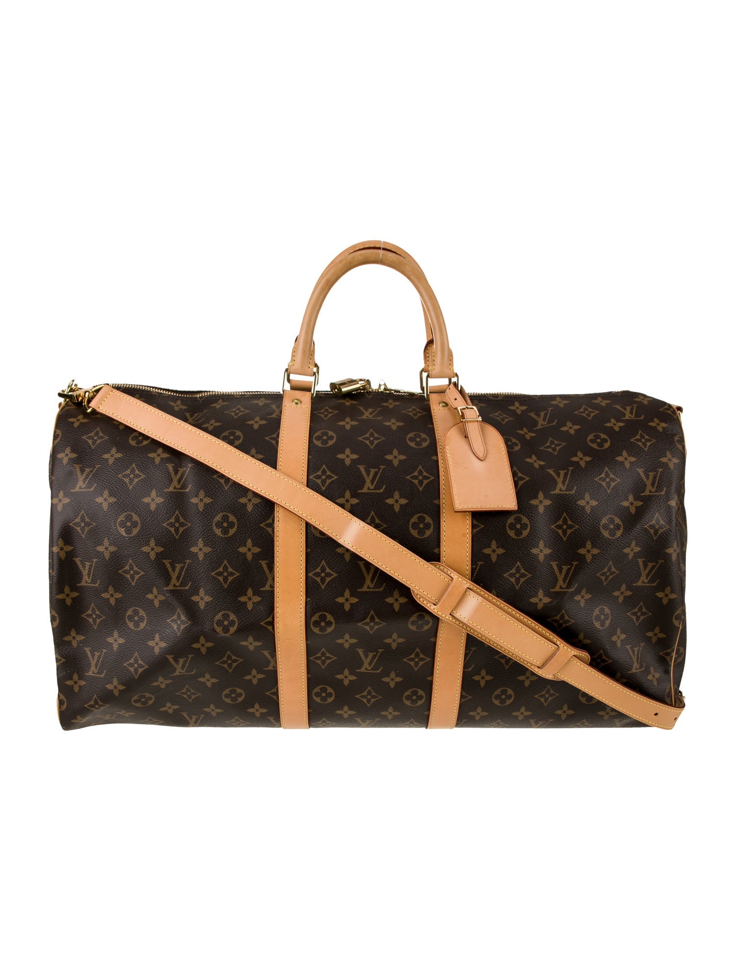 Louis Vuitton LV Monogram Keepall Bandouliere 55