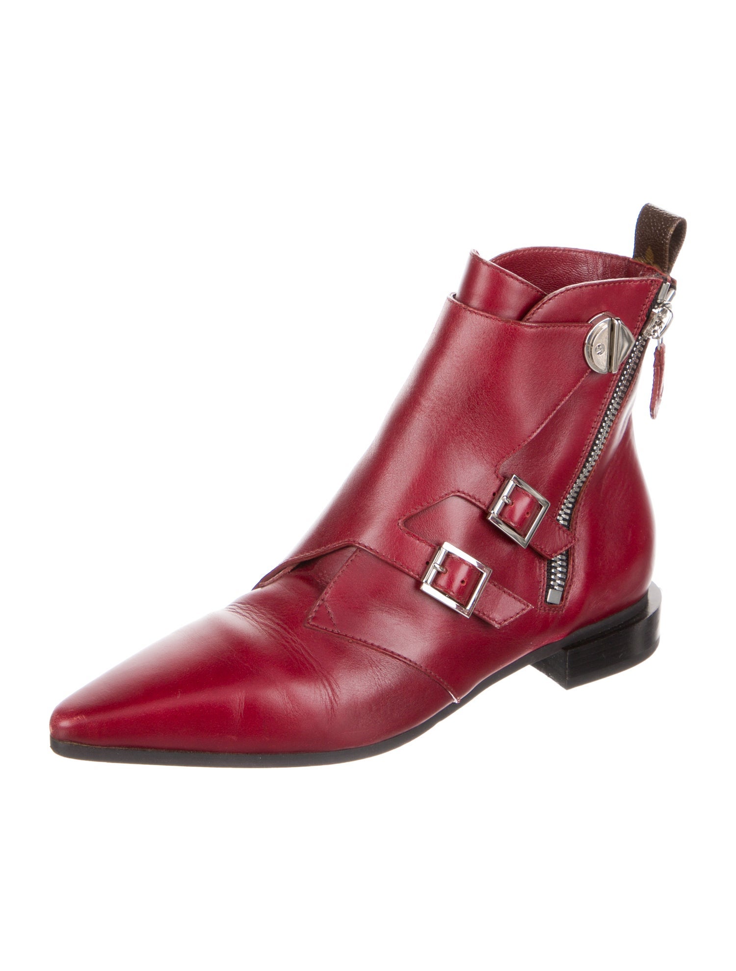 Louis Vuitton Leather Boots