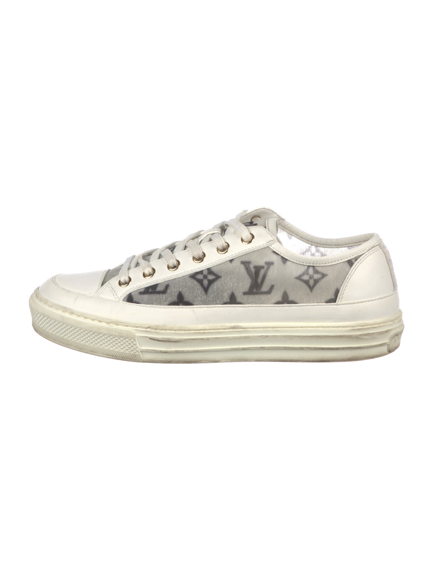 Louis Vuitton LV Monogram Leather Sneakers